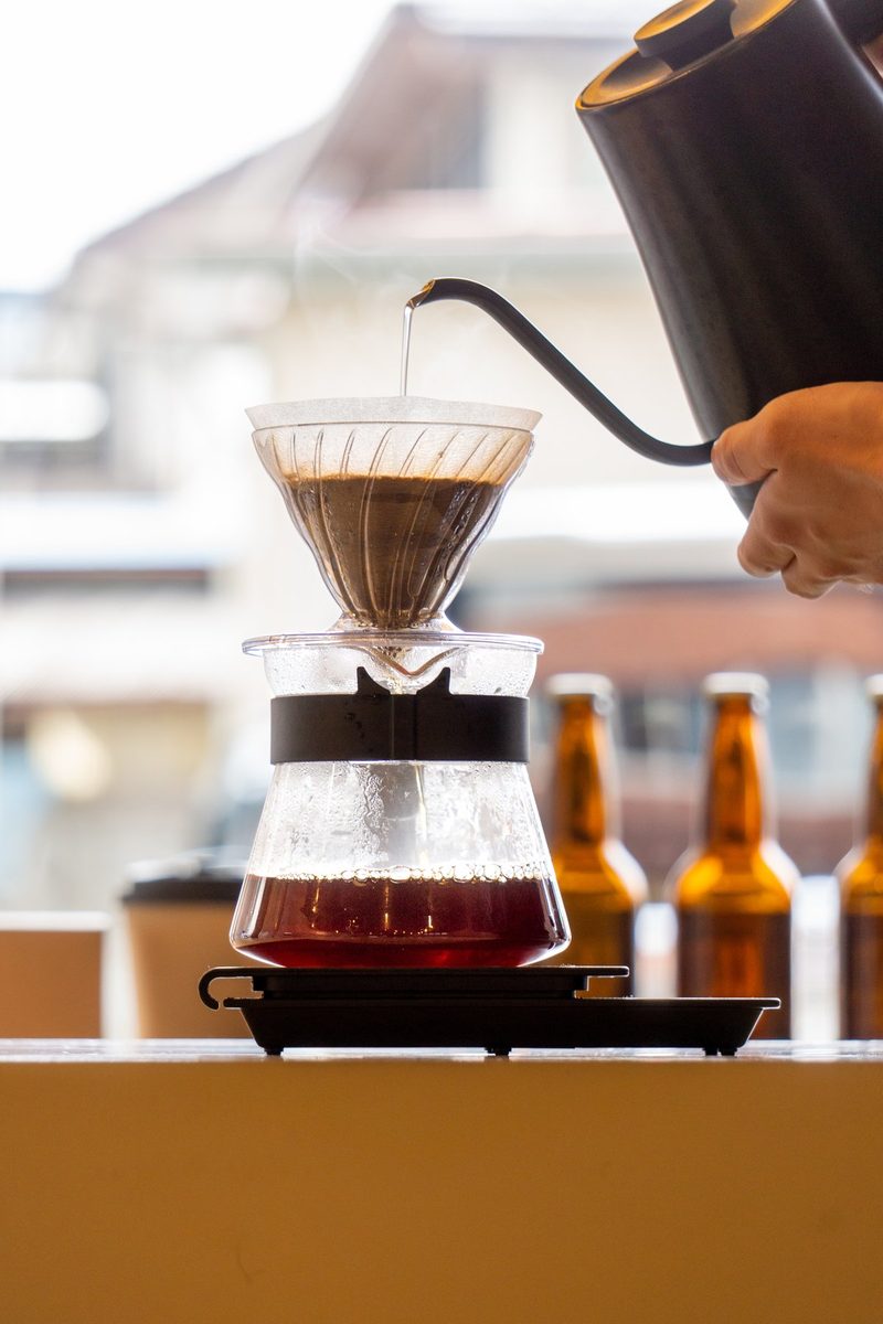 加須間で提供するハンドドリップコーヒー。加須市花崎の自家焙煎所Coffee&Reのスペシャルティコーヒー豆を使用